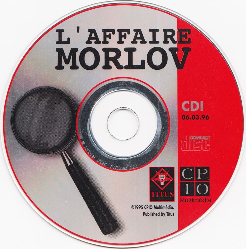 Morlov Affair box art for CD-i